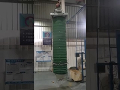 Bulk Materiële Telescopische de Hellingswam van Ladingsblaasbalgen Hoge Capaciteit